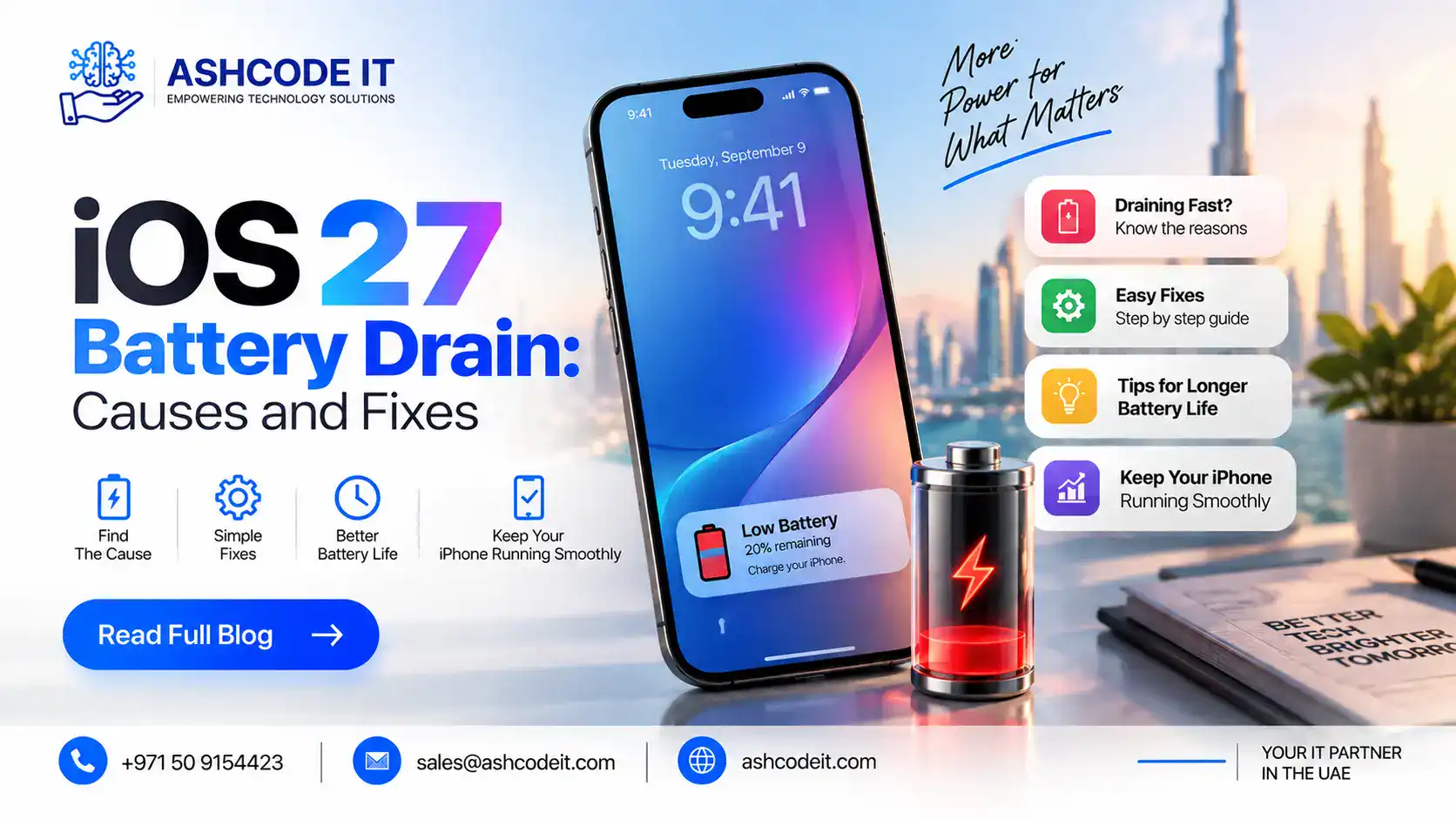 iOS 27 Battery Drain