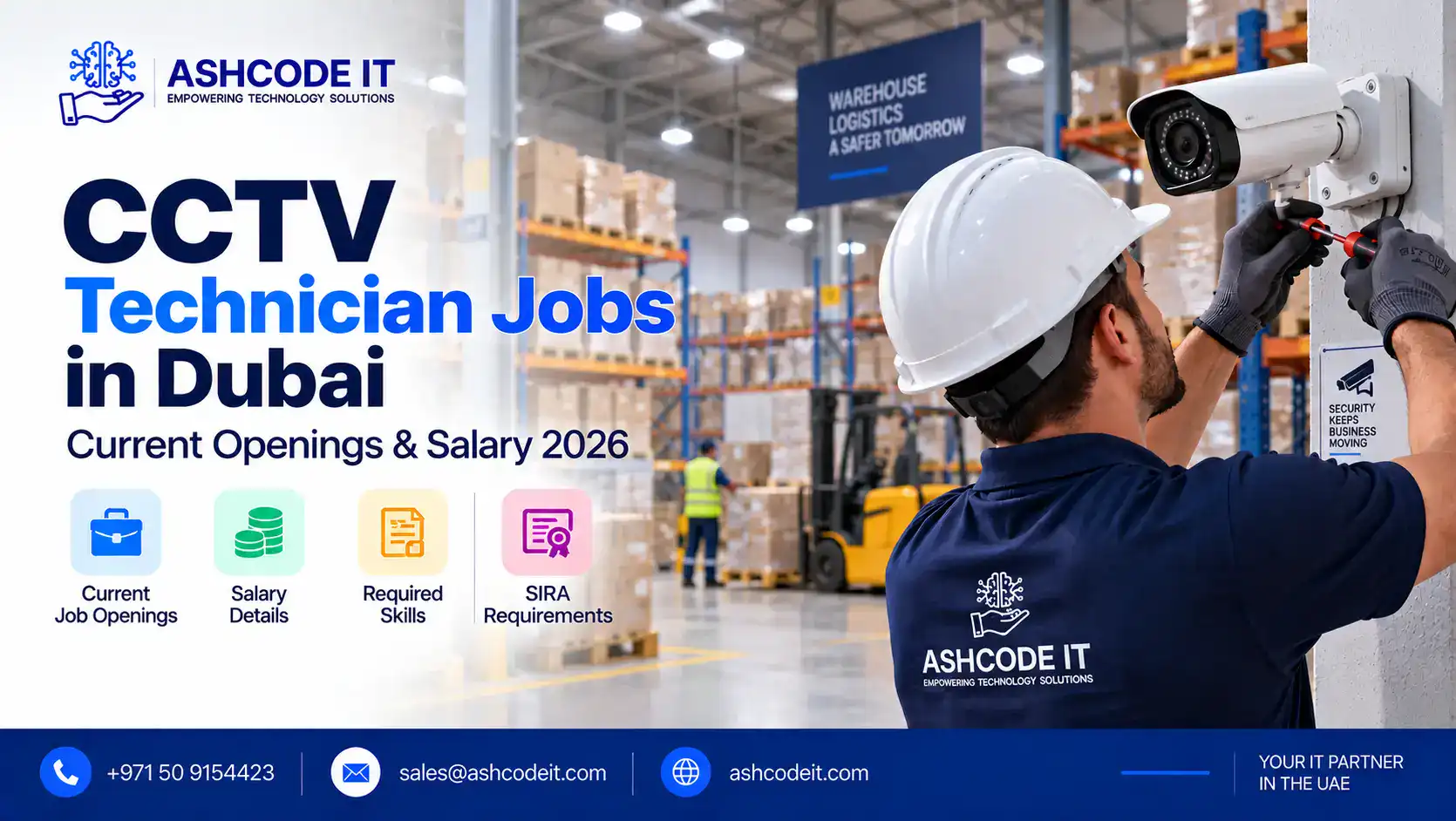 CCTV Technician Jobs in Dubai