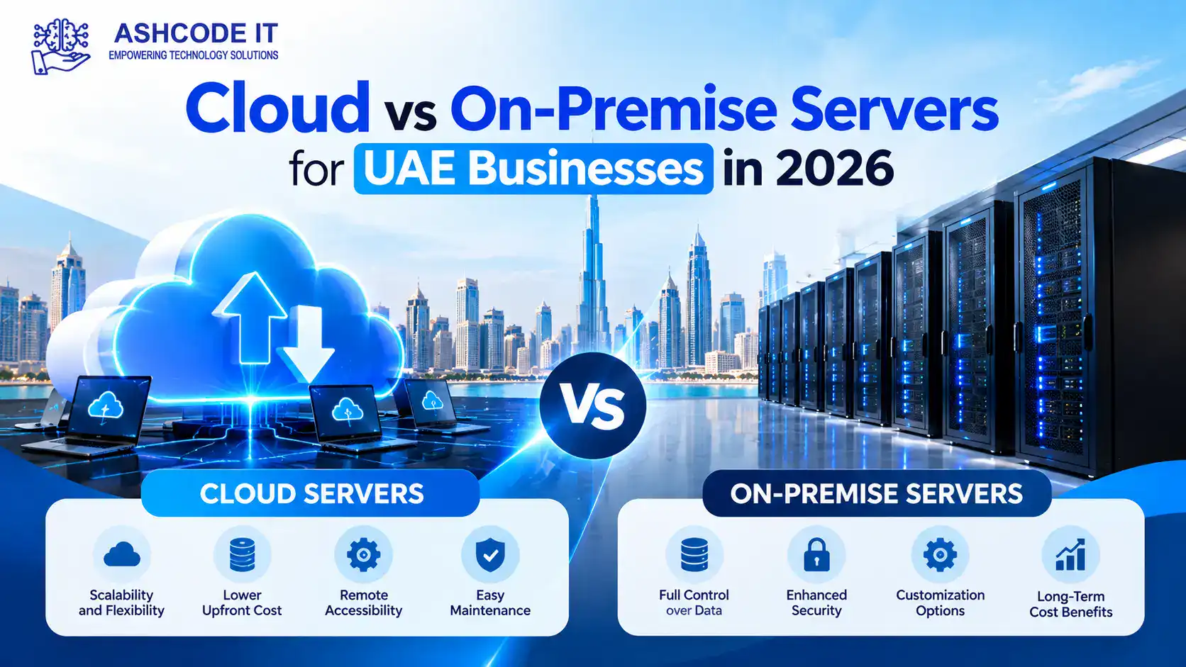 Cloud vs On-Premise Servers for UAE Businesses in 2026
