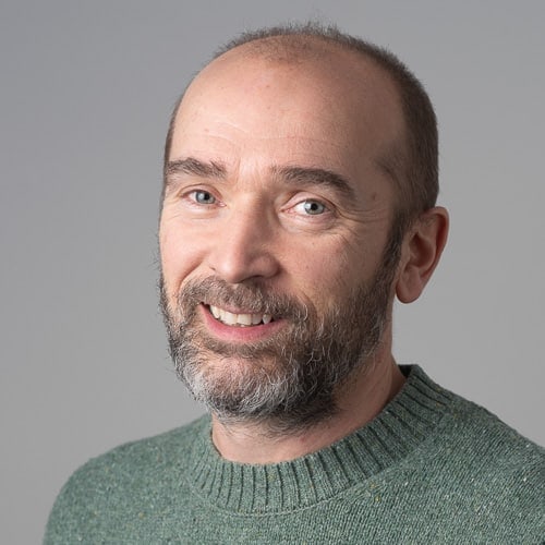 Rhodri Griffiths, osteopath at Ashgrove Health Clinic in Higham Ferrers, treating pain and posture through structural therapy.