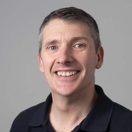 Jay Sheridan, sports therapist at Ashgrove Health Clinic in Higham Ferrers, helping active individuals recover and perform better.
