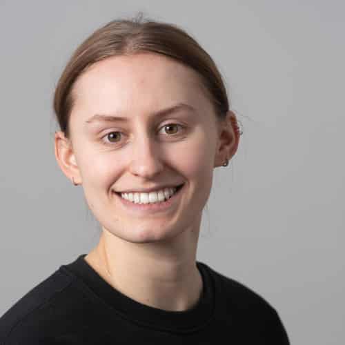 Georgina Joss, osteopath at Ashgrove Health Clinic in Higham Ferrers, delivering holistic physical therapy.