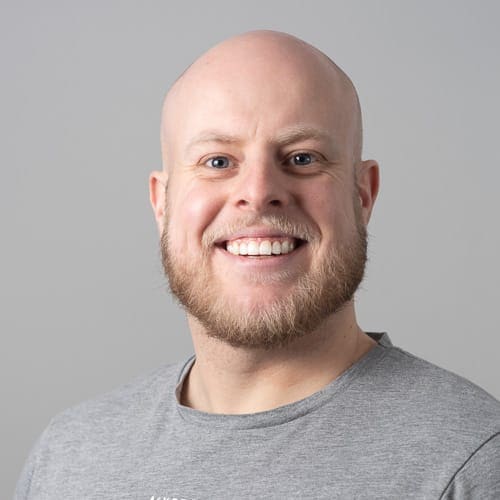 Oliver Eaton, osteopath at Ashgrove Health Clinic in Higham Ferrers, providing hands-on support for joint and muscle health.