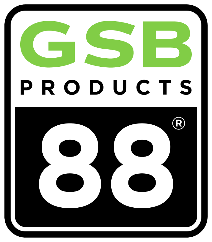 GSB Products 88 logo for asphalt and pavement solutions.