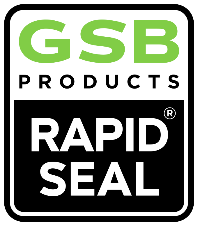 GSB Products Rapid Seal logo for asphalt sealing solutions.