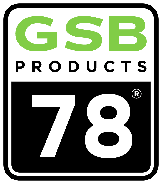 Close-up of GSB Products 78 sign at Airfields Preserve.