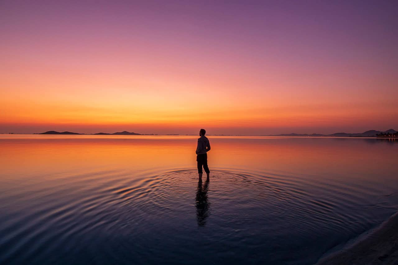 Astrological, relationship, man, ocean, sea, beach, alone, lonely, lake, loneliness, mar menor, nature, summer, reflection, murcia, landscape, alone, alone, alone, alone, alone, lonely
