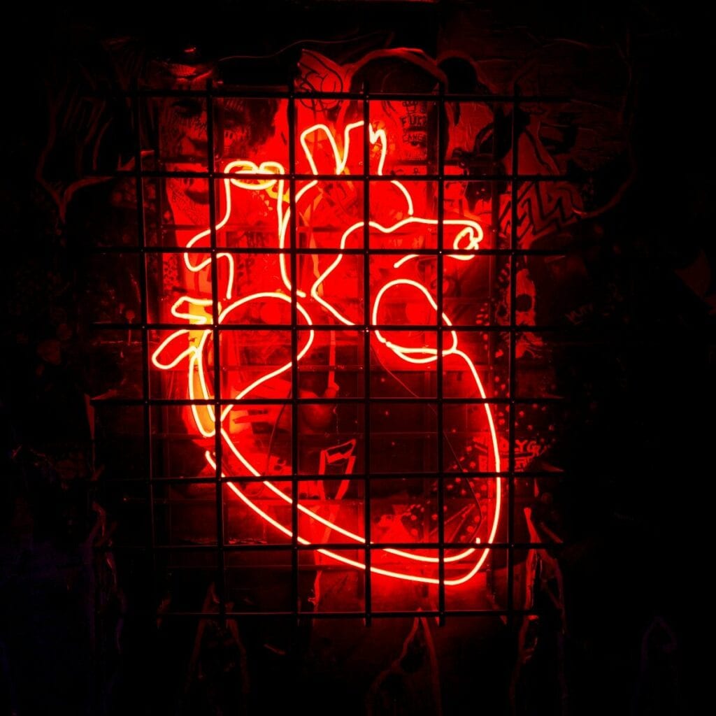 Leo in Jupiter, relationship Astrology, heart neon signage