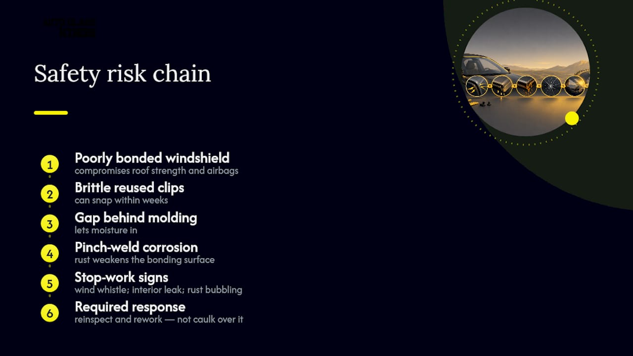 The Safety Risk Behind a Bad Molding Job — overview diagram