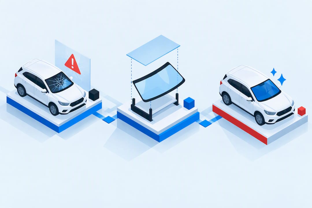 Featured image for “60–120 Minutes: Drivers, Know the 3 Windshield Replacement Clocks”