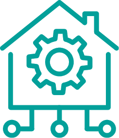 Smart Home System Icon
