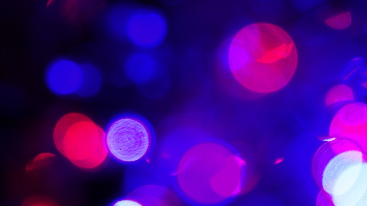 Purple LED lighting