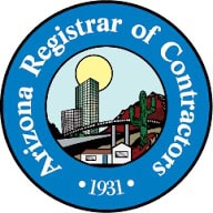 Arizona Registrar of Contractors Licensed