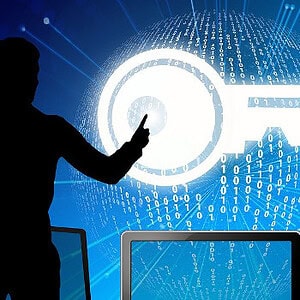 Digitales Sicherheitszertifikat und Schlüsselverwaltung für Unternehmen.