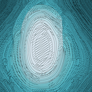Abstrakte Darstellung digitaler Sicherheitsrisiken durch nicht-menschliche Identitäten.