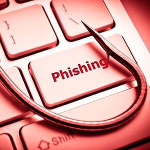 Cybersecurity-Software blockiert Phishing-Angriffe auf Unternehmen.