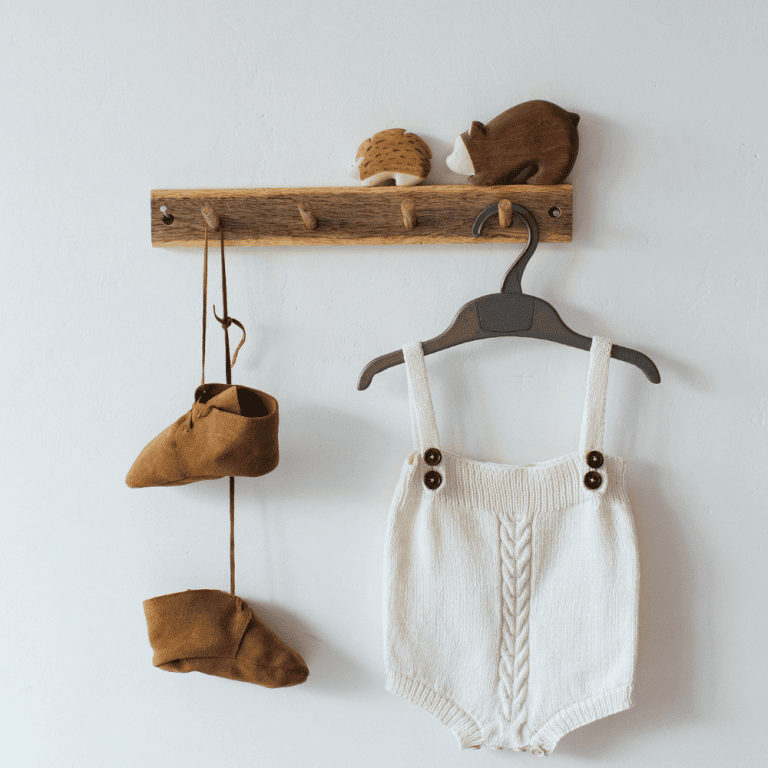 hand-knitted baby clothes