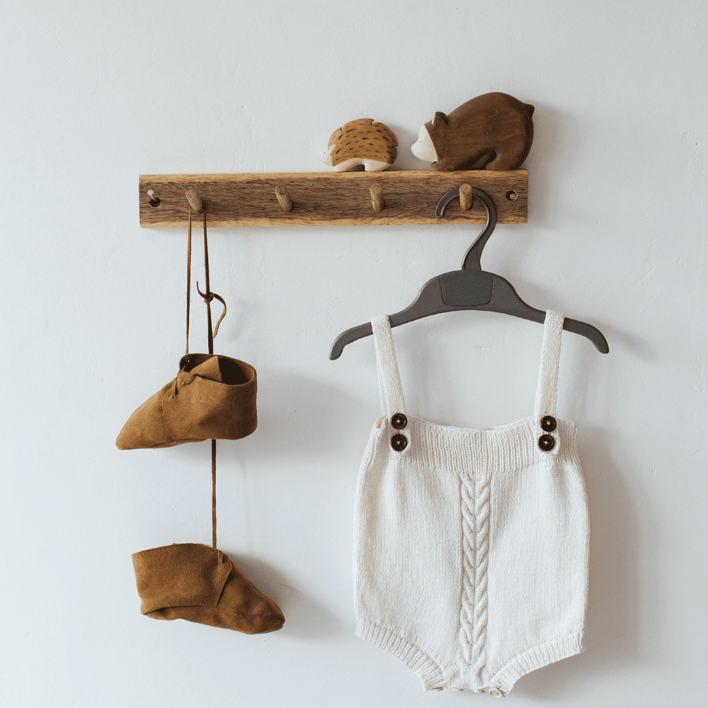 hand-knitted baby clothes