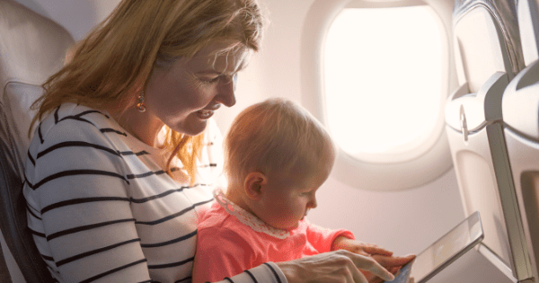 baby sit in exit row
