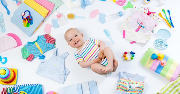 Soft baby clothes and toys for infants, colorful baby apparel, and fun developmental toys for babies.