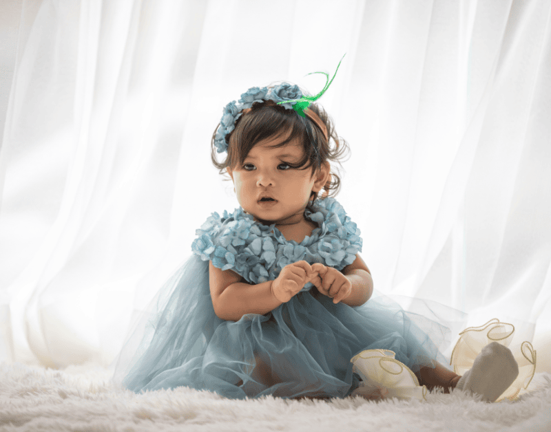 cute baby wedding dress