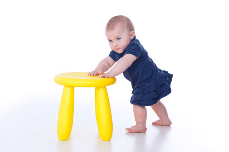 Montessori Toys to Help Baby Stand