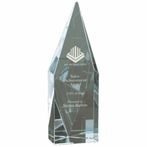 7 3/4" Crystal Diamond Tower
