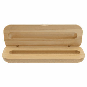 6 3/4" x 2 1/8" Maple Pen Case  (Case Only, pen not included)
