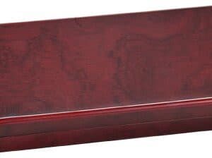 8 3/4" x 3 3/4" Rosewood Finish Gift Box