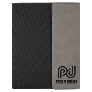 7" x 9" Canvas Portfolio with Notepad
