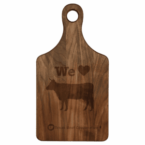 13 1/2" x 7" Walnut Paddle Shape Cutting Board