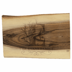 9" x 6" Black Walnut Bar Cutting Board