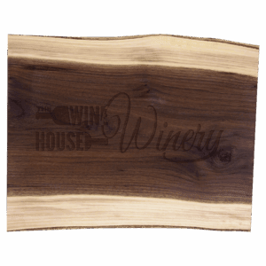 15" x 11 1/2" Black Walnut Cutting and Charcuterie Board