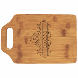 9" x 6" Bamboo Cutting Board with Handle