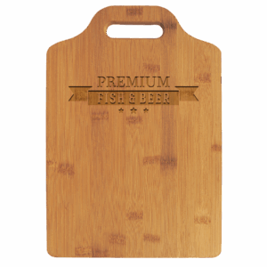13" x 9" Bamboo Cutting Board with Handle