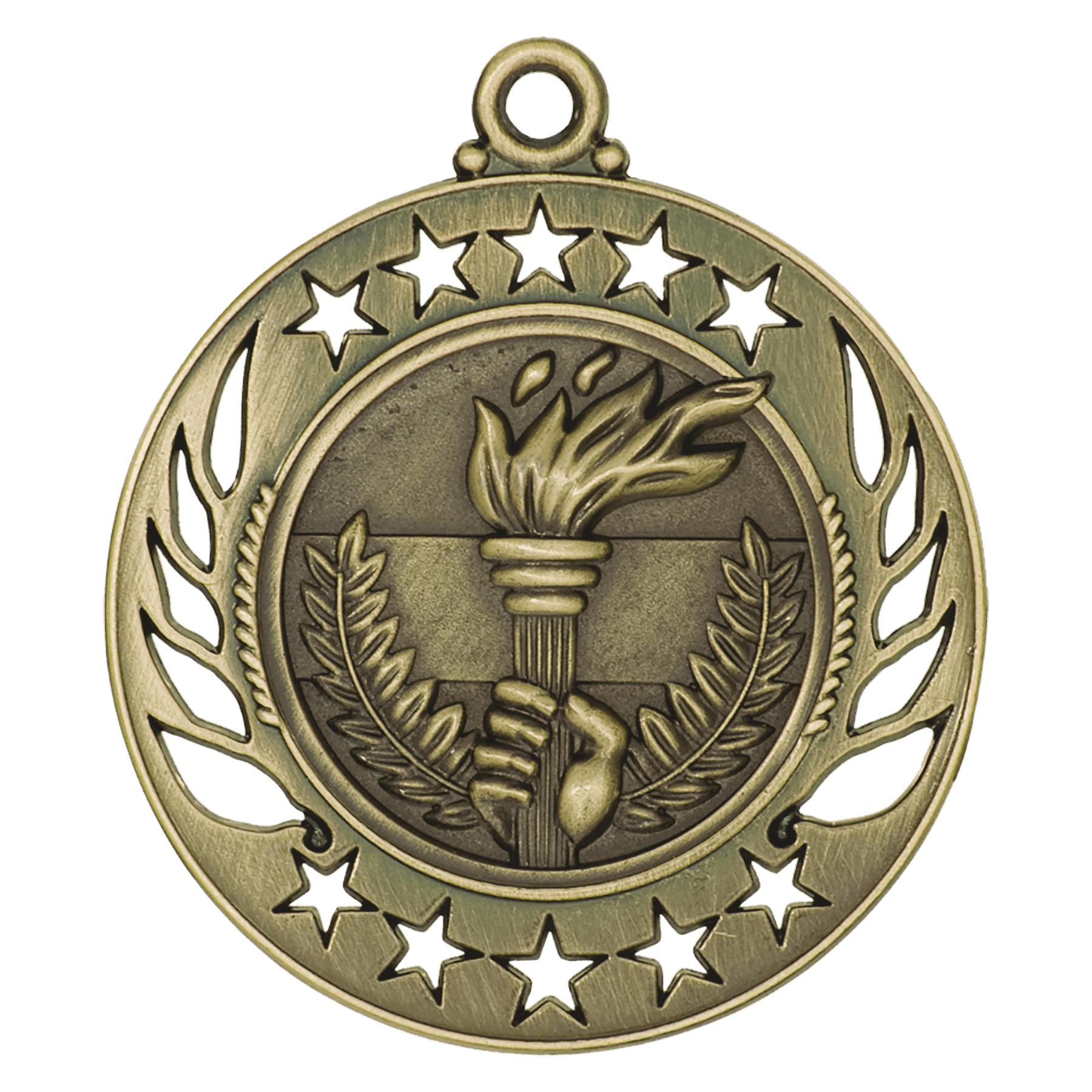 2 1/4" Torch Galaxy Medal