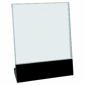 6" x 7" Glass Stand Up