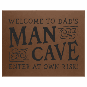 16" x 20" Laserable Leatherette Wall Decor with Sawtooth Hanger