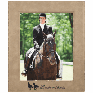 8" x 10" Laserable Leatherette Photo Frame