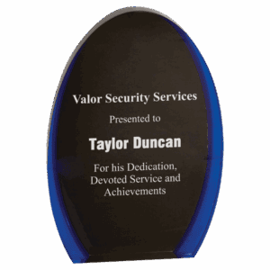 8"/ Luminary Oval Acrylic