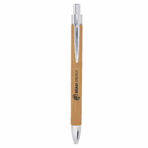 Bamboo Laserable Leatherette Pen