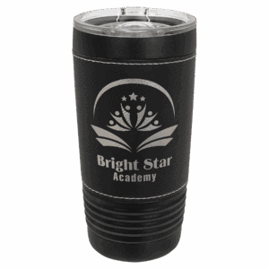 Polar Camel 20 oz. Leatherette Tumbler with Slider Lid