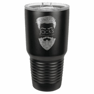 Polar Camel 30 oz. Full Black Ringneck Tumbler with Slider Lid
