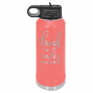 Polar Camel 32 oz. Coral Water Bottle