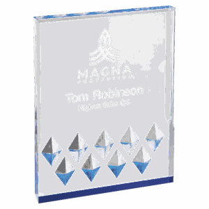 4" x 6" Diamond Mirage Acrylic