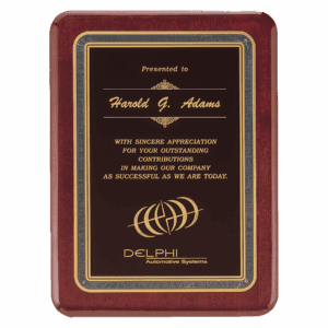 7" x 9" Florentine Design LaserFX Plate