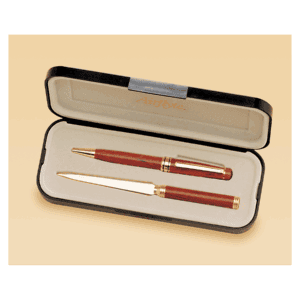 Rosewood Pen and Letter Opener Set