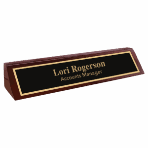 10 1/2" Piano Finish Desk Wedge