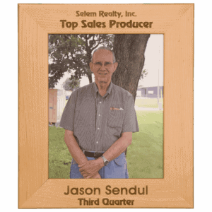 8 1/2" x 11" Genuine Red Alder Picture Frame