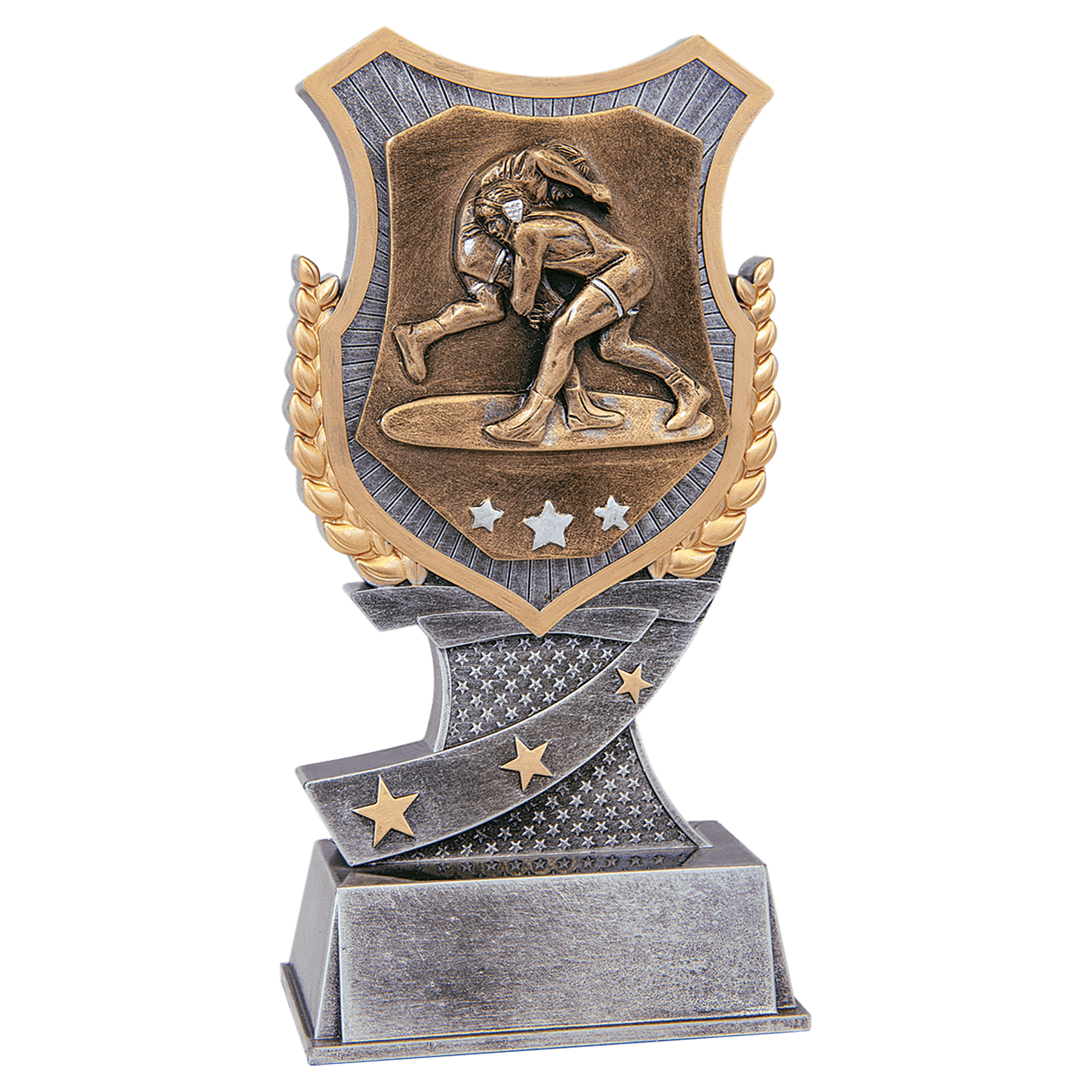 7" Wrestling Shield Award